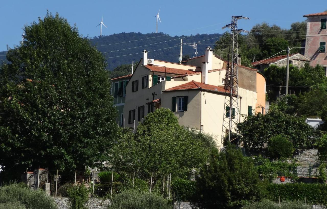 A Ca' Du Risso - Appartamento - Sea & Outdoor For Families, Bikers And Climbers Calice Ligure Экстерьер фото
